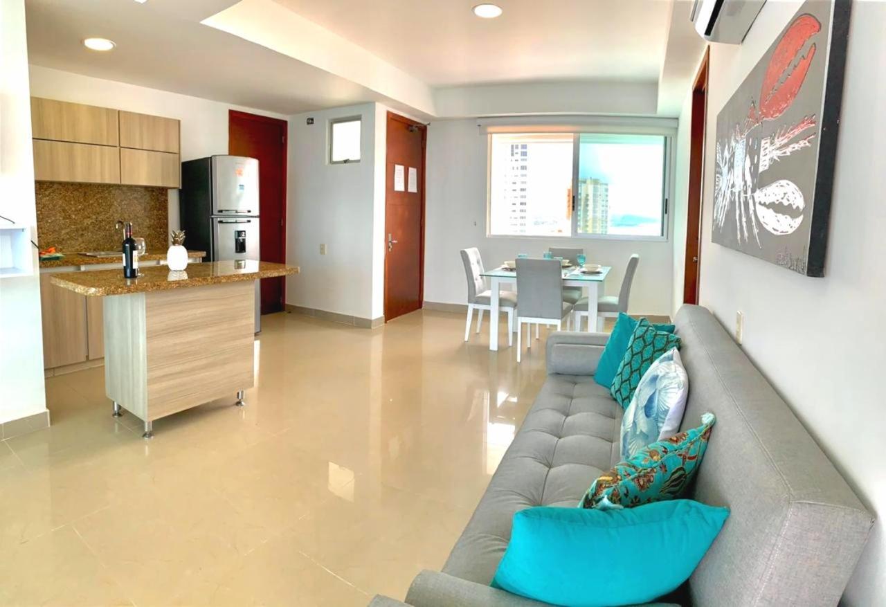 Appartement Palmetto Bocagrande Oceanfront à Cartagène Extérieur photo