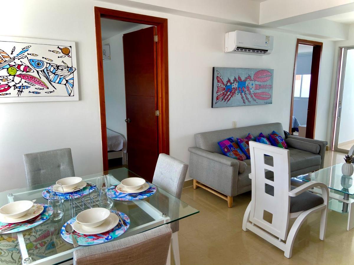 Appartement Palmetto Bocagrande Oceanfront à Cartagène Extérieur photo