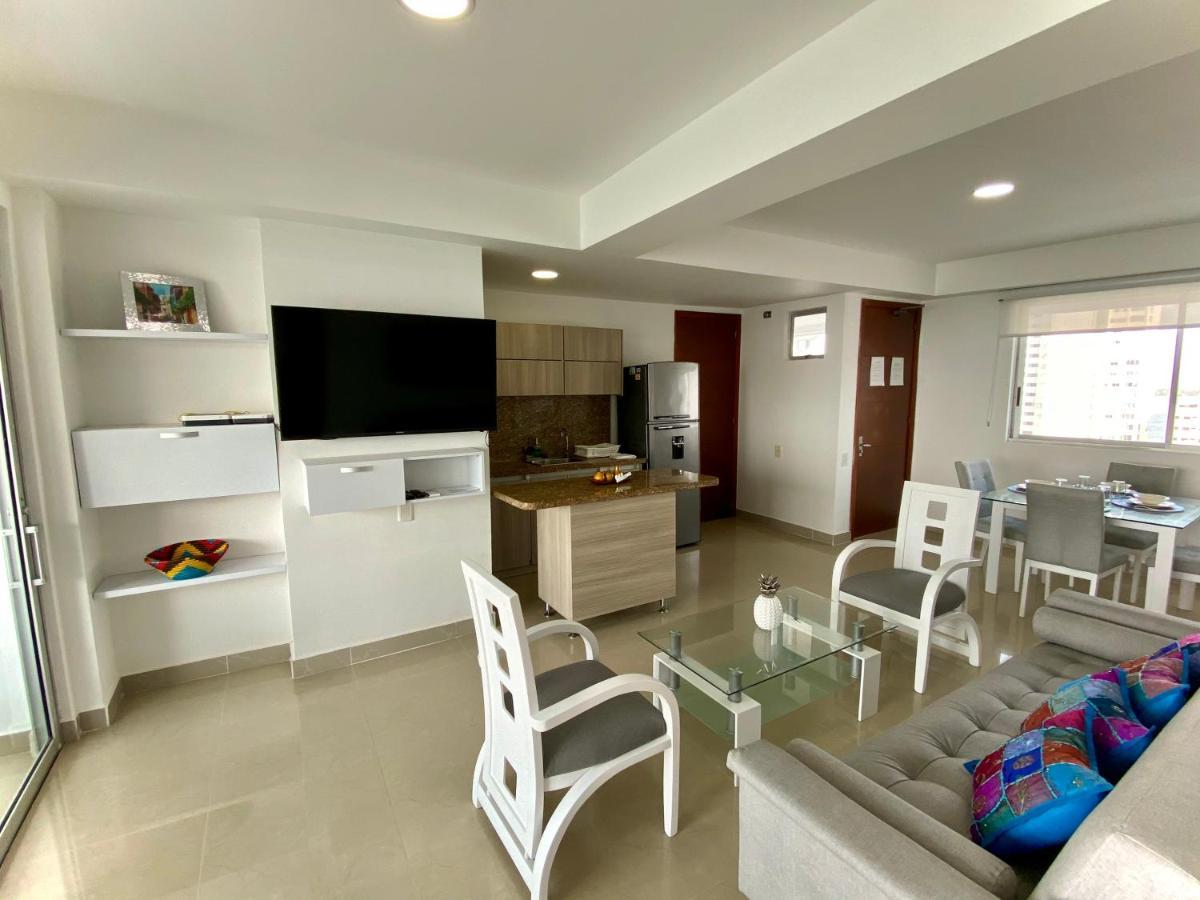 Appartement Palmetto Bocagrande Oceanfront à Cartagène Extérieur photo