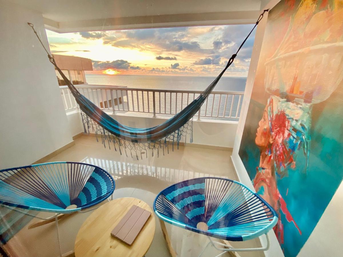 Appartement Palmetto Bocagrande Oceanfront à Cartagène Extérieur photo
