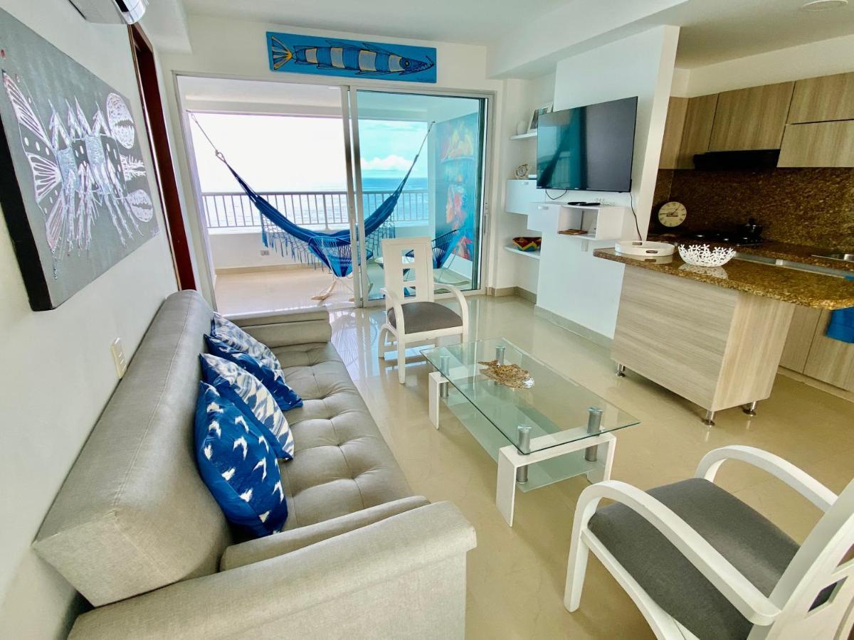 Appartement Palmetto Bocagrande Oceanfront à Cartagène Extérieur photo