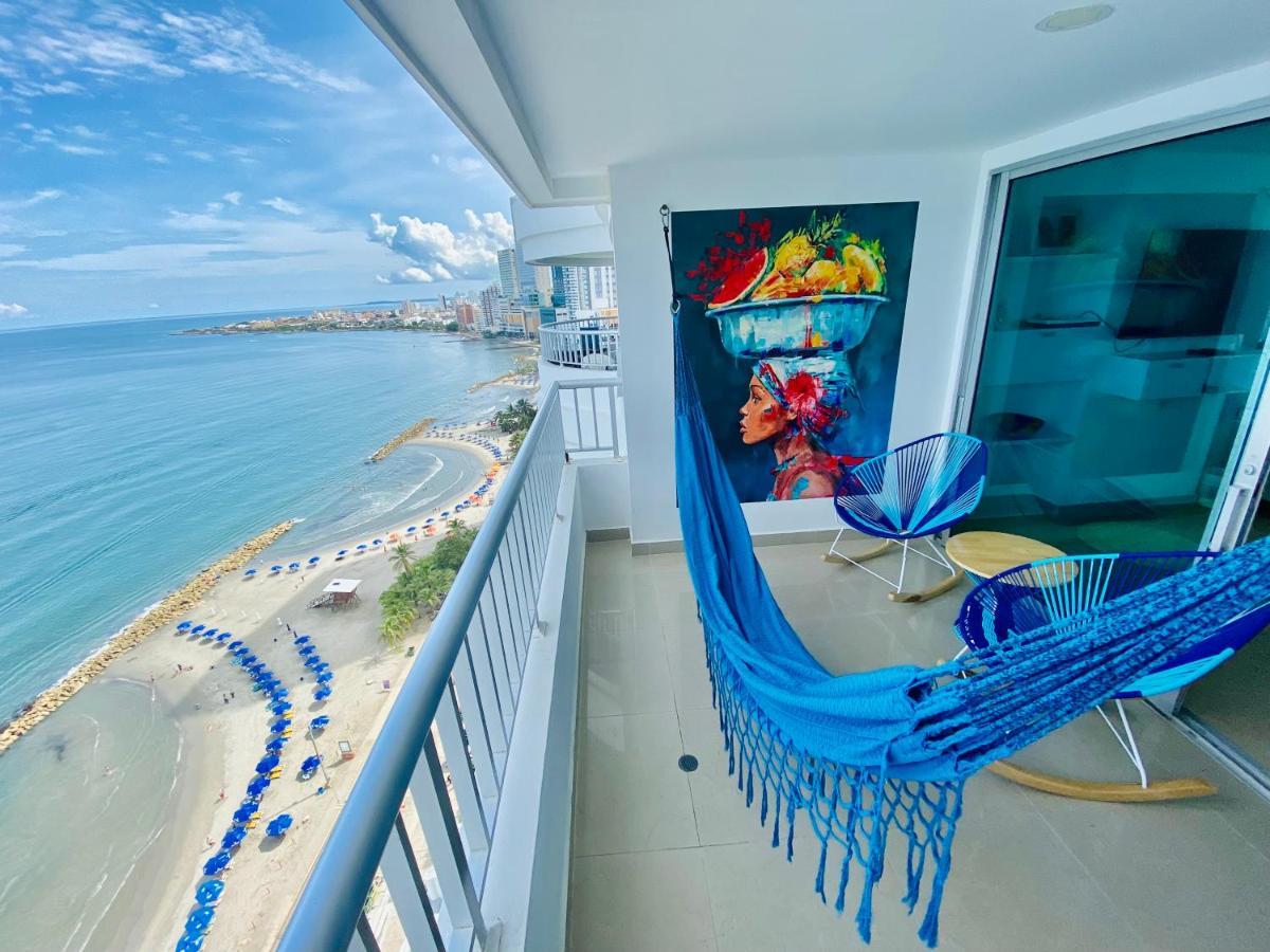 Appartement Palmetto Bocagrande Oceanfront à Cartagène Extérieur photo