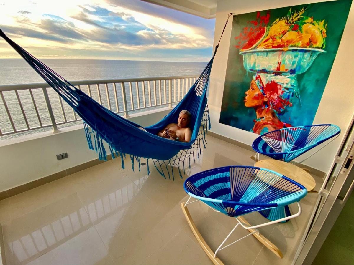 Appartement Palmetto Bocagrande Oceanfront à Cartagène Extérieur photo